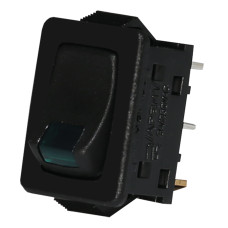 Выключатель с лампой тлеющего разряда (зеленый) USS-08 10A