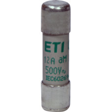 Запобіжник CH10x38 aM 12A 500V