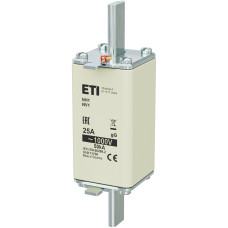 Предохранитель NH-1/gG 25A 1000V AC