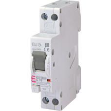 Автоматичний диференціальний вимикач ETI KZS 1M SUP C 10/0,01 тип A (6kA) (верхнє підключення)
