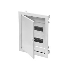 Корпус 24(28) модулей 40CDe внутренней установки с металлической дверцей и клеммными колодками GEWISS