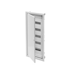 Корпус 60(70) модулей 40CDe внутренней установки с металлической дверцей и клеммными колодками GEWISS