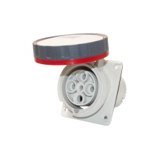 Розетка вбудована 10° IEC 309 HP IP67 3P+E 63A 400V 6H GEWISS