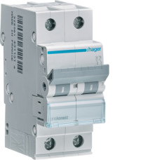 Автоматический выключатель 2P 6kA C-10A 2M