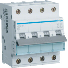 Автоматический выключатель 4P 6kA C-1A 4M