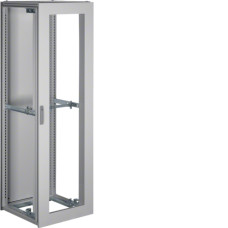 Шафа Univers, IP54/I, 1900x600x600мм прозорі двері, сіра