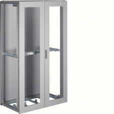 Шафа Univers, IP54/I, 1900x1100x600мм прозорі двері, сіра