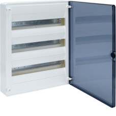 Щит з/у з  прозорими дверцятами, 54 мод. (3х18), GOLF