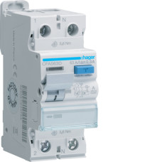 Пристрій захисного відключення (ПЗВ) 2P 10kA 63A 300mA A