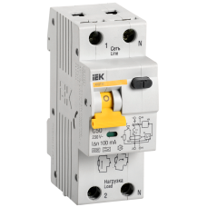 Автоматичний вимикач диференціального струму АВДТ32 C50 100мА IEK