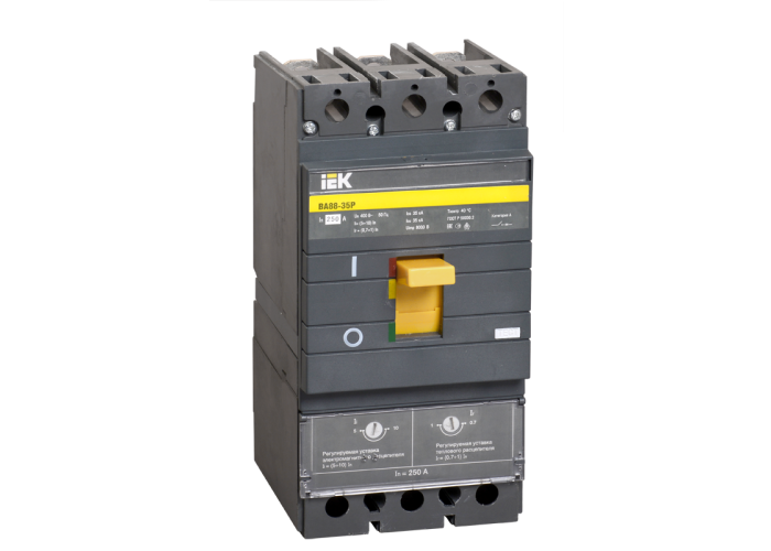 Автоматичний вимикач ВА88-35Р 3Р 140-200А (1,0-2,0кА) 35кА IEK