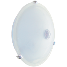 Світильник НПО3231Д білий 2х25 с датчиком руху IEK