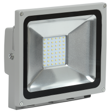 Прожектор СДО 05-30 світлодіодний сірий SMD IP65 IEK 