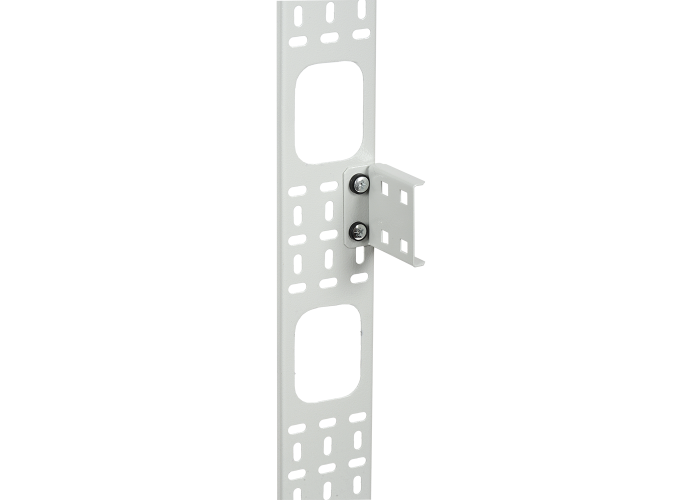 ITK Вертикальний кабельний органайзер 42U, 75x12мм, сірий