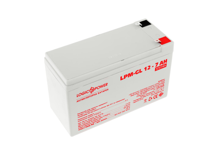 Акумулятор гелевий LogicPower LPM-GL 12-7 AH