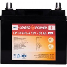 Аккумулятор для автомобиля литиевый LP LiFePO4 12V - 180 Ah (+ слева, прямая полярность) пластик