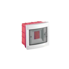 Корпус пластиковий ЩРВ-П- 4 мод. 1ряд вбудований 140х150х98 IP40 UEC