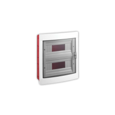 Корпус пластиковий ЩРВ-П-24 мод. 2ряда вбудований 285х330х100 IP40 UEC