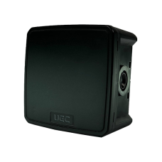 Коробка монтажна для відкритого встановлення 75х75х48 мм (зовн. 90х90х51 мм) IP54 чорна UEC