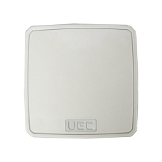 Коробка монтажна для відкритого встановлення 100х100х50 мм (зовн. 115х115х54 мм) IP65 сіра UEC