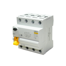 Устройство защитного отключения SB-L9M 4P 100A 30mA Тип AC 6kA UEC