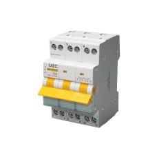 Вимикач-роз'єднувач трипозиційний SB-H09-63 3P 25А UEC