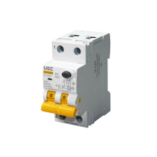 Автомат дифференциальной защиты SB-R9NE 2P B 16A 30mA Тип AC 6kA UEC