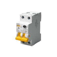 Автомат дифференциальной защиты SB-R9NE 2P C 16A 30mA Тип AC 6kA UEC