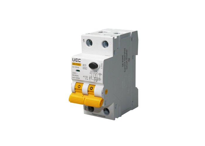Автомат дифференциальной защиты SB-R9NE 2P B 25A 30mA Тип AC 6kA UEC Автомат дифференциальной защиты SB-R9NE 2P B 25A 30mA Тип AC 6kA UEC