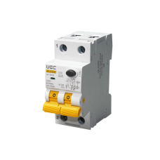 Автомат дифференциальной защиты SB-R9NE 2P C 50A 30mA Тип AC 6kA UEC