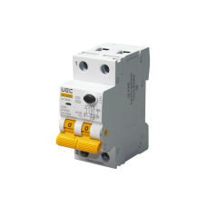 Автомат дифференциальной защиты SB-R9NE 2P C 63A 30mA Тип AC 6kA UEC