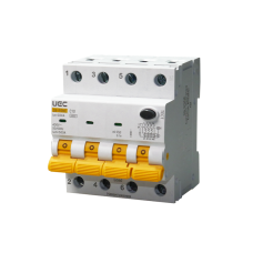 Автомат дифференциальной защиты SB-R9NE 4P C 10A 30mA Тип AC 6kA UEC