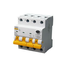 Автомат дифференциальной защиты SB-R9NE 4P C 32A 30mA Тип AC 6kA UEC