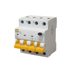 Автомат дифференциальной защиты SB-R9NE 4P C 16A 30mA Тип A 6kA UEC