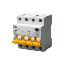 Автомат диференційного захисту SB-R9NE 4P C 25A  30mA Tип A  6kA UEC