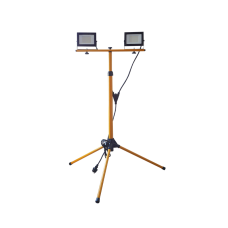 Прожектор LED UEC Delta SLC2-TR 2х30Вт на штативе 6500K IP65 черный/желтый