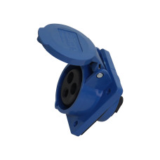 Розетка 413 прихована 2Р+PЕ 16А 220В IP44 UEC