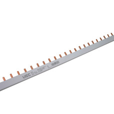 Шина з'єднувальна PIN (штир) 3P 63А довжина 1м UEC