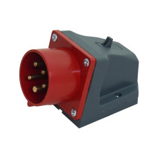 Вилка 515 стационарная 3Р+РЭ+N 16А 380В IP44 UEC