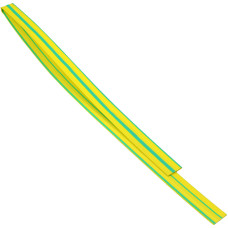   Термоусаджувальна трубка 12,0/6,0 шт.(1м) жовто-зелена