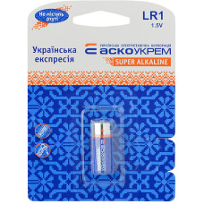 Батарейка лужна LR1.BP1 (blister 1)