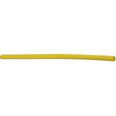 Термоусадочная трубка с клеевым слоем d 6,4мм желтая шт.(1м)