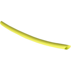 Термоусадочная трубка 6,0/3,0 шт.(1м) желтая