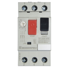 Автоматичний вимикач захисту двигуна УКРЕМ ВА-2005 М10