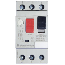 Автоматичний вимикач захисту двигуна УКРЕМ ВА-2005 М02