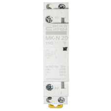 Модульний контактор MK-N 1P 20A 1NO 220V