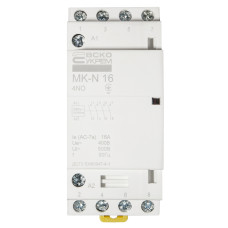 Модульный контактор MK-N 4P 16A 4NO 220V