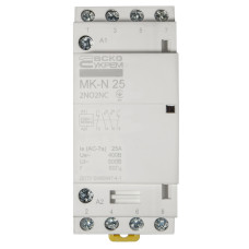 Модульний контактор MK-N 4P 25A 2NO2NC 220V