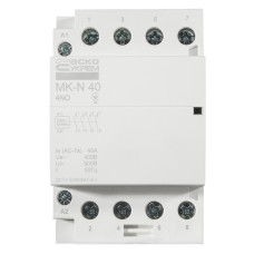 Модульный контактор MK-N 4P 40A 4NO 220V