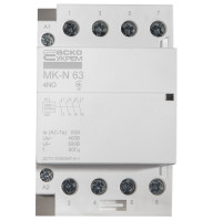 Модульный контактор MK-N 4P 63A 4NO 220V